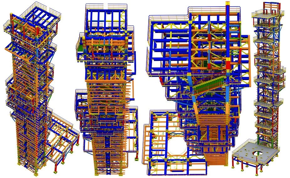 Structures detailing in BIM Tekla Structures