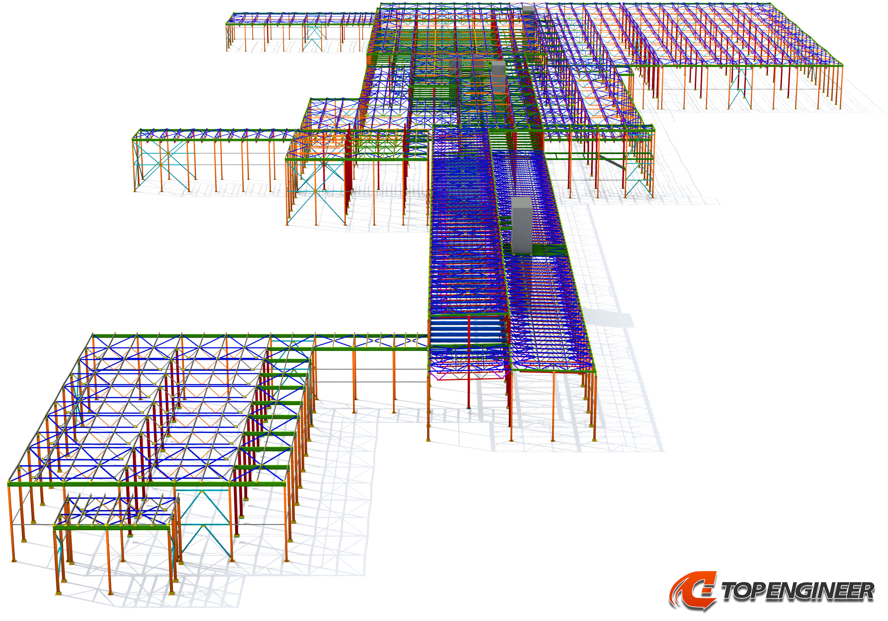Structural detailing services using Tekla Structures
