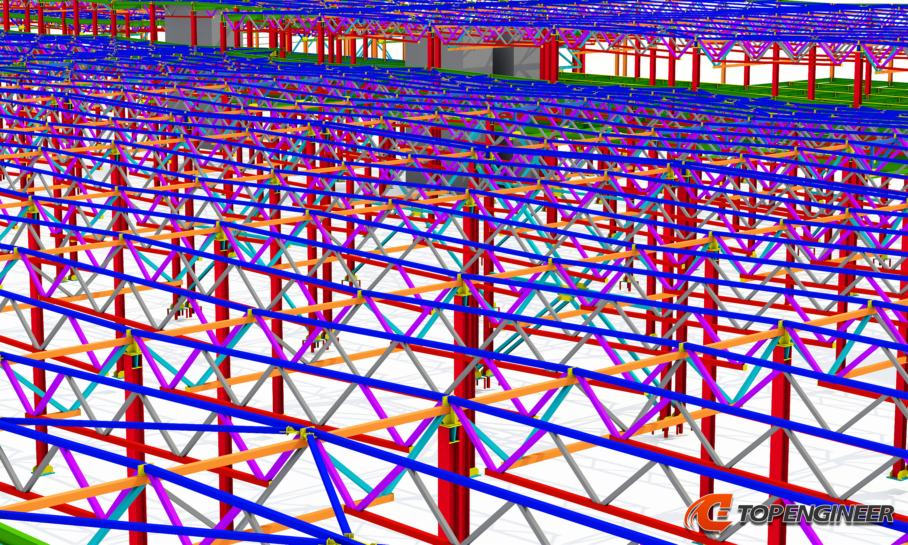 Structural detailing services using Tekla Structures